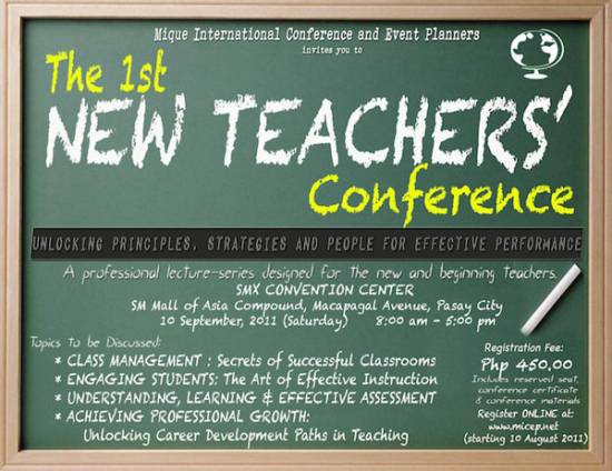 Picture of 1st New Teachers Conference
