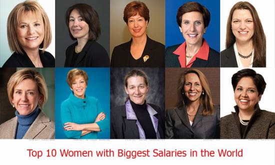 Picture of Top 10 Women with Biggest Salaries in the World