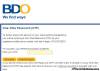 Picture of BDO One-Time-Password (OTP) for Online Banking
