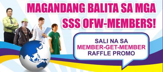 Picture of SSS Promo for OFW Members (Win Lots of Cash Prizes)