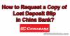 Picture of How to Request a Copy of Lost Deposit Slip in China Bank?