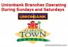 Picture of Unionbank Branches That Open During Sundays and Saturdays