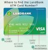Picture of Where to Find Your LandBank ATM Card Number?