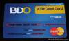 Picture of Where to Find the ATM Card Number of BDO?