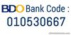 Picture of What's the Official BDO Bank Code?