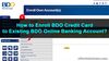 Picture of How to Enroll BDO Credit Card to Existing BDO Online Banking Account?