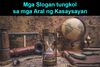 Picture of Mga Slogan Tungkol sa Aral ng Kasaysayan