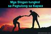 Picture of Mga Slogan tungkol sa Pagtulong sa Kapwa