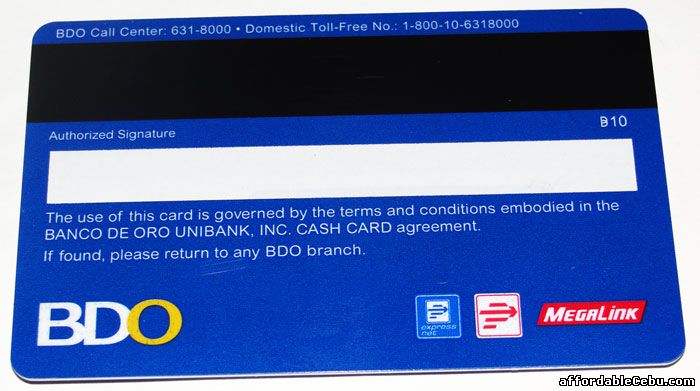 How to Activate and Use BDO Cash Card - Banking 27630