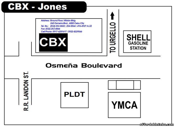 CBX Jone Branch/Office Map