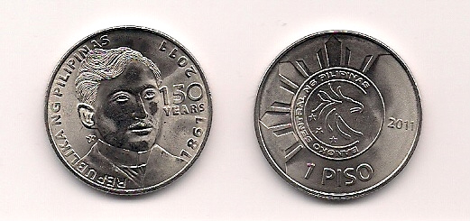 New 1 Peso Coin