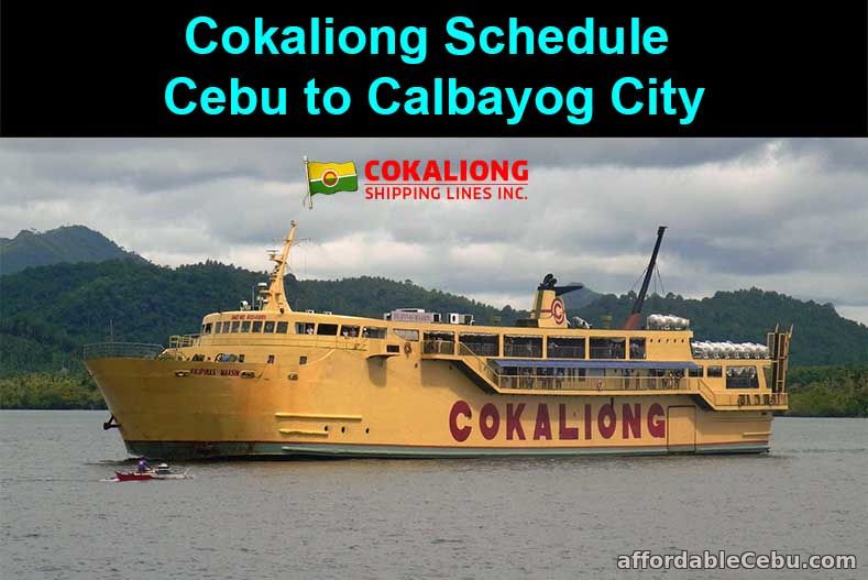 cokaliong travel schedule